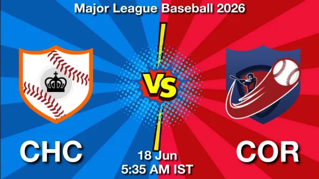 CHC vs COR Match Previews and Baseball Tips