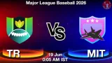 TR vs MIT Dream11 Prediction, Preview & Updates - <small>Fri, 19 Jun 12:05 AM IST</small>