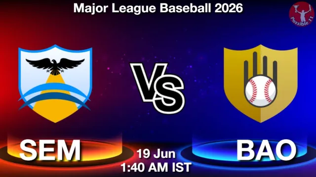 SEM vs BAO Match Previews and Baseball Tips
