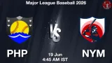 PHP vs NYM Dream11 Prediction, Preview & Updates - <small>Fri, 19 Jun 04:45 AM IST</small>