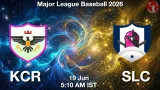 KCR vs SLC Dream11 Prediction, Preview & Updates - <small>Fri, 19 Jun 05:10 AM IST</small>
