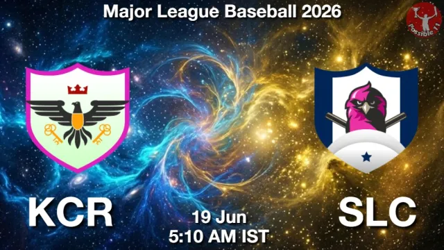 KCR vs SLC Match Previews and Baseball Tips