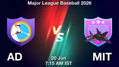 AD vs MIT Match Result