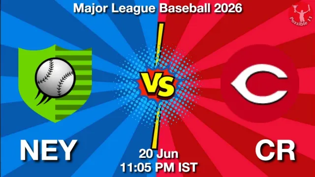 NEY vs CR Match Previews and Baseball Tips