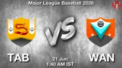 TAB vs WAN Match Result