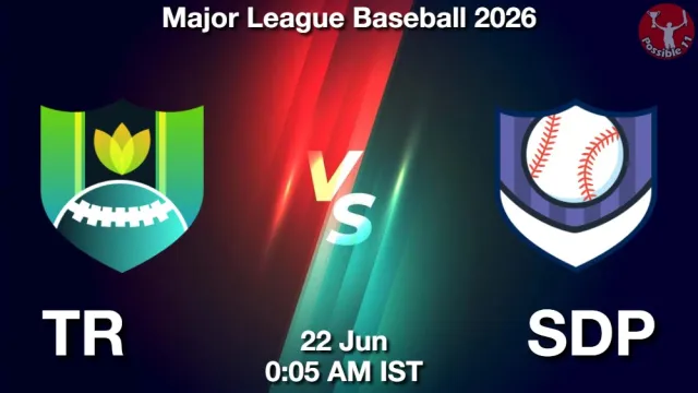 TR vs SDP Match Previews and Baseball Tips