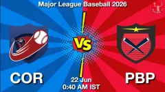 COR vs PBP Match Result