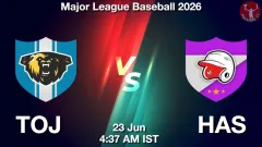 TOJ vs HAS Match Result
