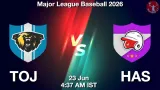 TOJ vs HAS Dream11 Prediction, Preview & Updates - <small>Tue, 23 Jun 04:37 AM IST</small>