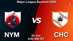 NYM vs CHC Match Preview, Picture