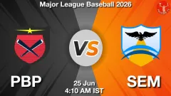 PBP vs SEM Match Result