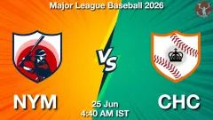 NYM vs CHC Match Result