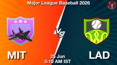 MIT vs LAD Match Result
