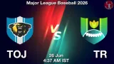 TOJ vs TR Dream11 Prediction, Preview & Updates - <small>Fri, 26 Jun 04:37 AM IST</small>