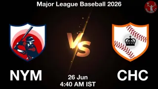NYM vs CHC - Major League