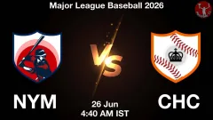 NYM vs CHC Match Result