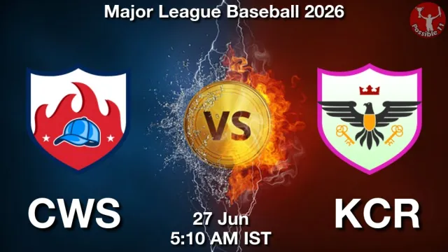 CWS vs KCR Match Previews and Baseball Tips