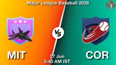 MIT vs COR Match Result