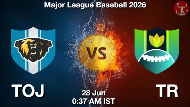 TOJ vs TR Match Previews and Baseball Tips