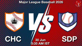 CHC vs SDP - Major League