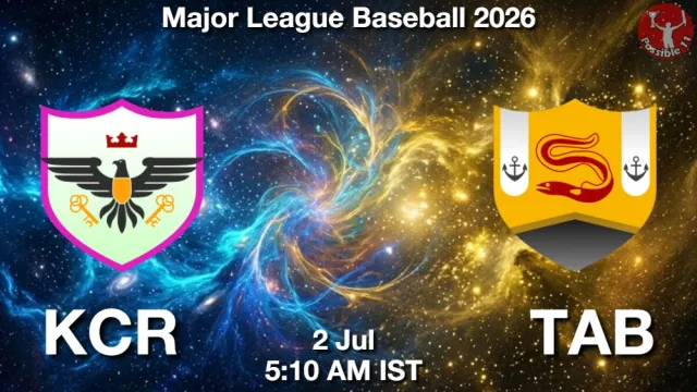 KCR vs TAB Match Previews and Baseball Tips