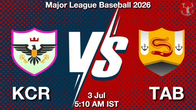 KCR vs TAB Match Previews and Baseball Tips