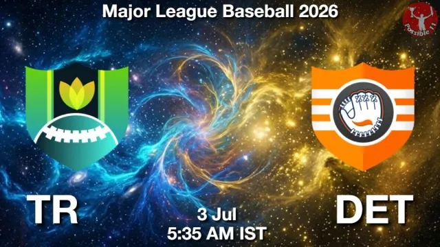 TR vs DET Match Previews and Baseball Tips