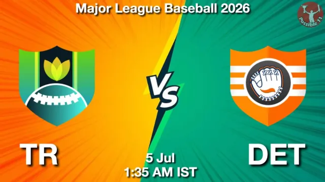 TR vs DET Match Previews and Baseball Tips