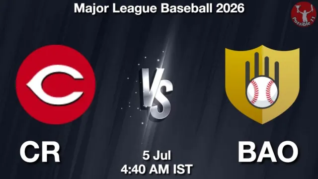 CR vs BAO Match Previews and Baseball Tips