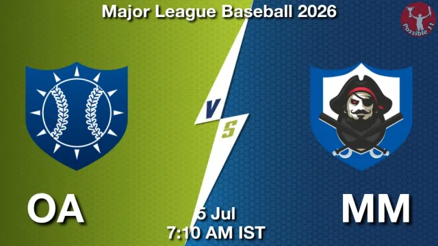 OA vs MM Match Previews and Baseball Tips