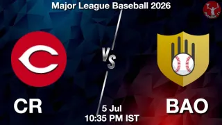 CR vs BAO CR vs BAO - Major League