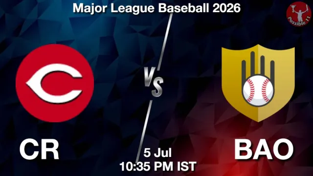 CR vs BAO Match Previews and Baseball Tips