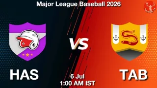 HAS vs TAB HAS vs TAB - Major League