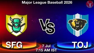 SFG vs TOJ SFG vs TOJ - Major League