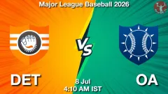 DET vs OA Match Result