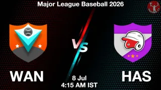 WAN vs HAS - Major League