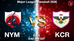 NYM vs KCR Match Result