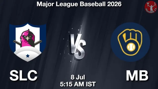 SLC vs MB Match Previews and Baseball Tips