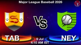 TAB vs NEY - Major League