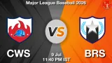 CWS vs BRS Dream11 Prediction, Preview & Updates - <small>Thu, 09 Jul 11:40 PM IST</small>