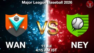 WAN vs NEY - Major League