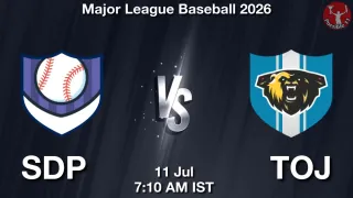SDP vs TOJ SDP vs TOJ - Major League