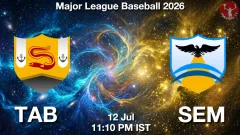 TAB vs SEM Match Result