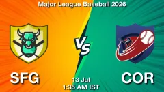 SFG vs COR Match Result