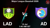 LAD vs AD Dream11 Prediction, Preview & Updates - <small>Mon, 13 Jul 01:40 AM IST</small>