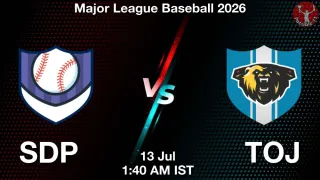 SDP vs TOJ SDP vs TOJ - Major League