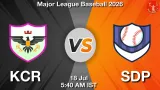 KCR vs SDP Dream11 Prediction, Preview & Updates - <small>Sat, 18 Jul 05:40 AM IST</small>