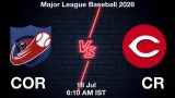 COR vs CR Dream11 Prediction, Preview & Updates - <small>Sat, 18 Jul 06:10 AM IST</small>