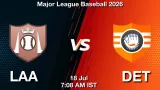 LAA vs DET Dream11 Prediction, Preview & Updates - <small>Sat, 18 Jul 07:08 AM IST</small>