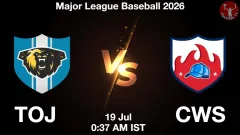 TOJ vs CWS Match Result